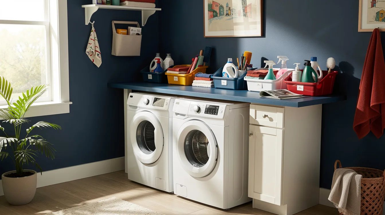Shared Laundry Room Chaos? 12 Dollar General Caddies Keep Supplies Sorted