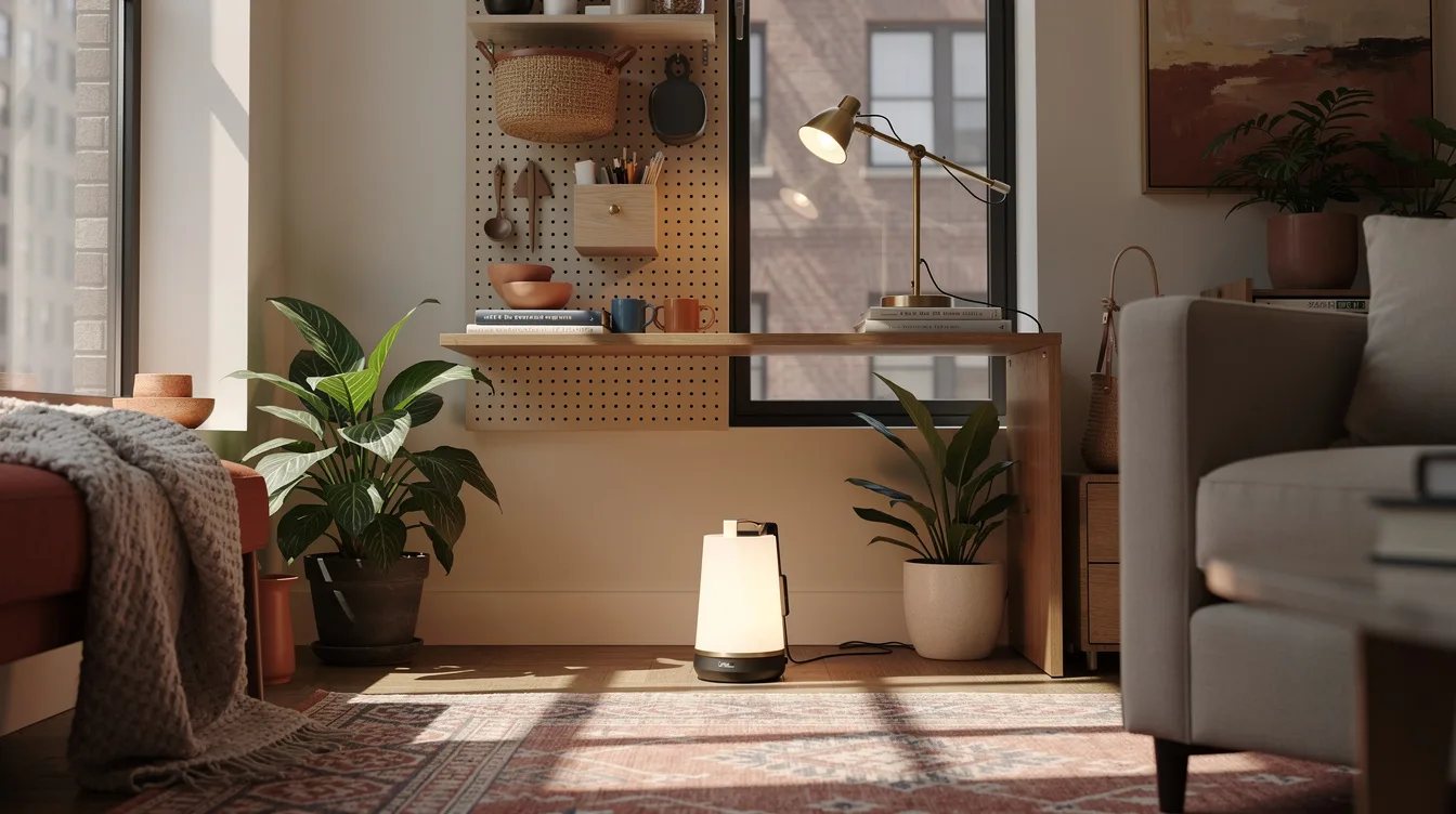 Finish With a Portable Task Light
