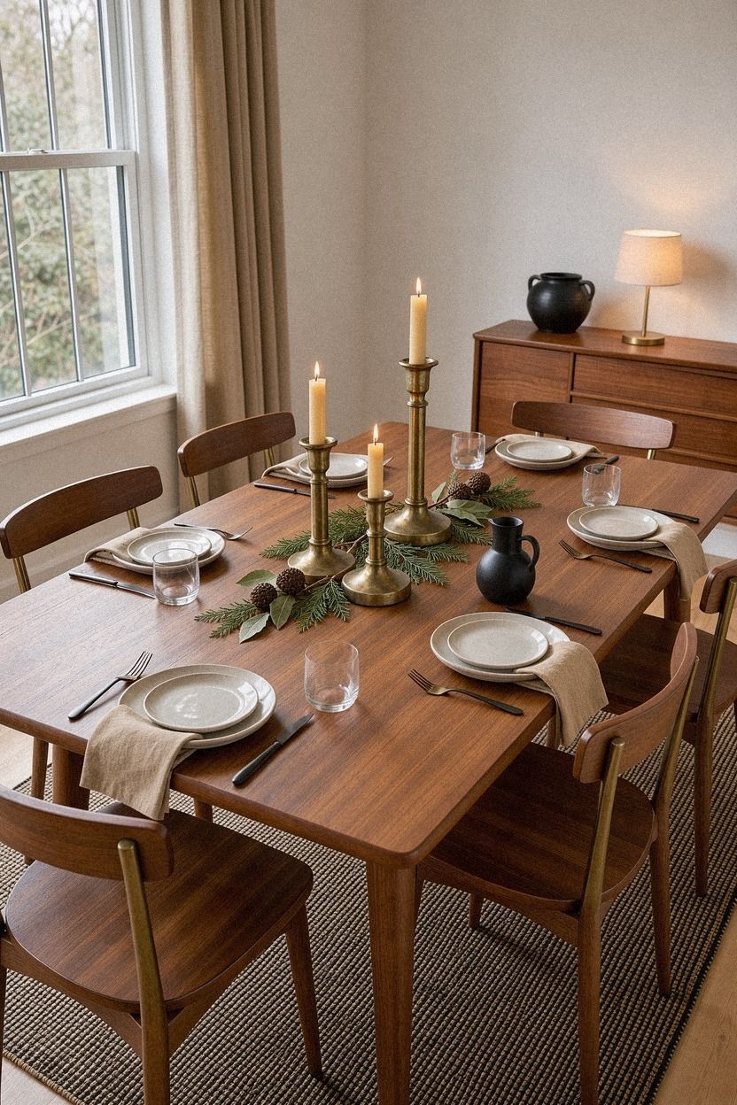 Build the Three-Height Light Stack for a Christmas Dining Table Centerpiece