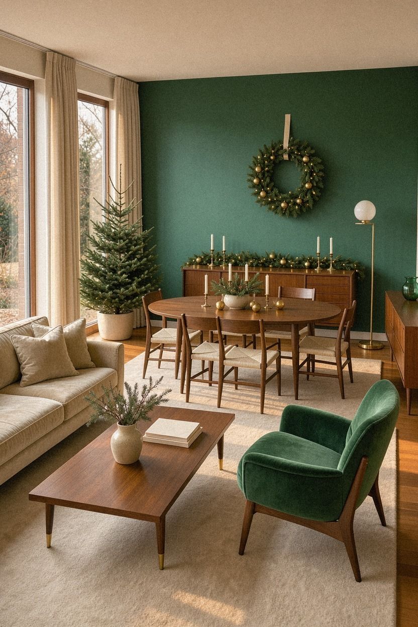 Paint the Backdrop and Let the Centerpiece Stay Simple