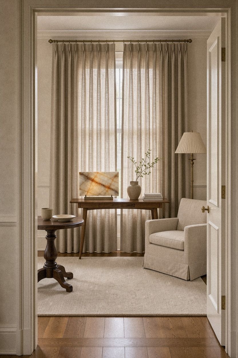 Hang the Four-to-Six-Inch Curtain Rule