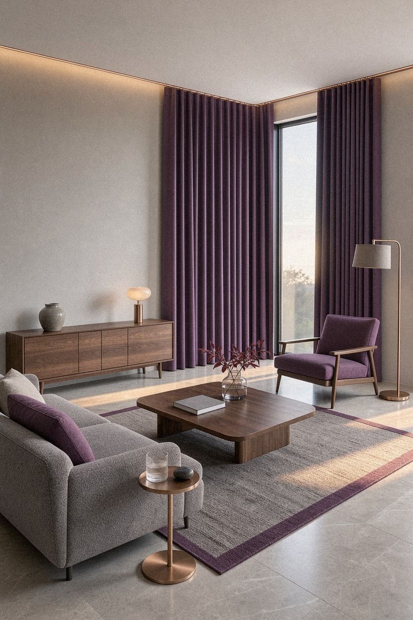 Hang Thermal Curtains Living Room Wide