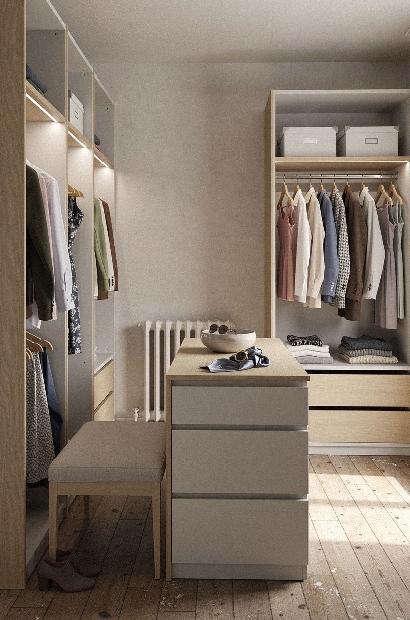 Draw a Circulation Plan for Your Bedroom to Closet Layout