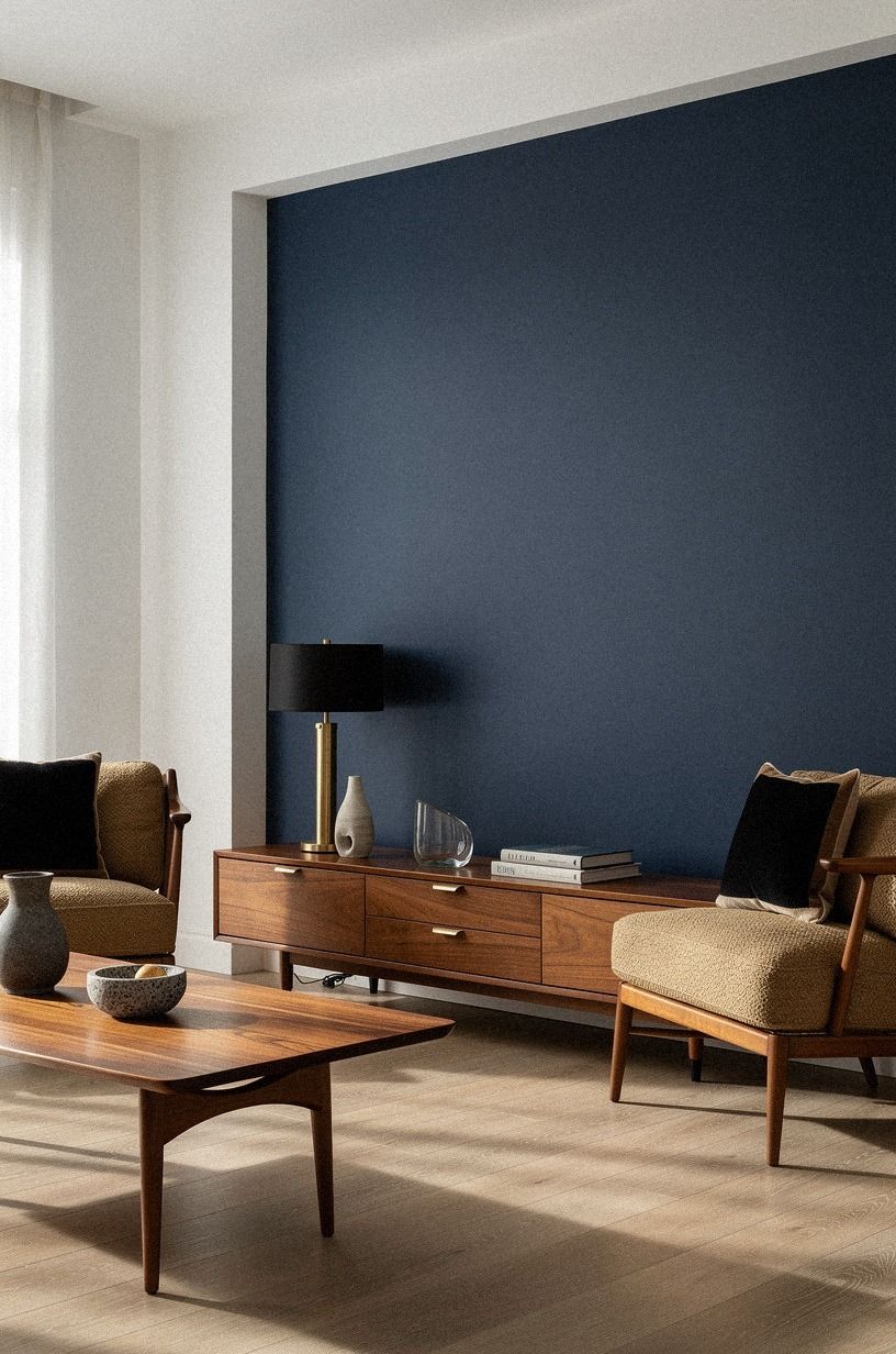 Paint Behind the Screen With Farrow & Ball Hague Blue