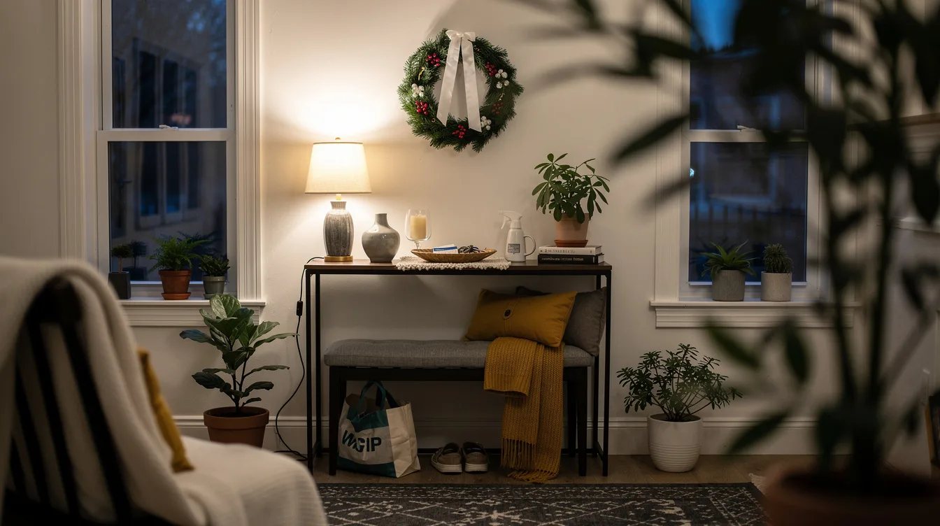Hang One Small Wreath