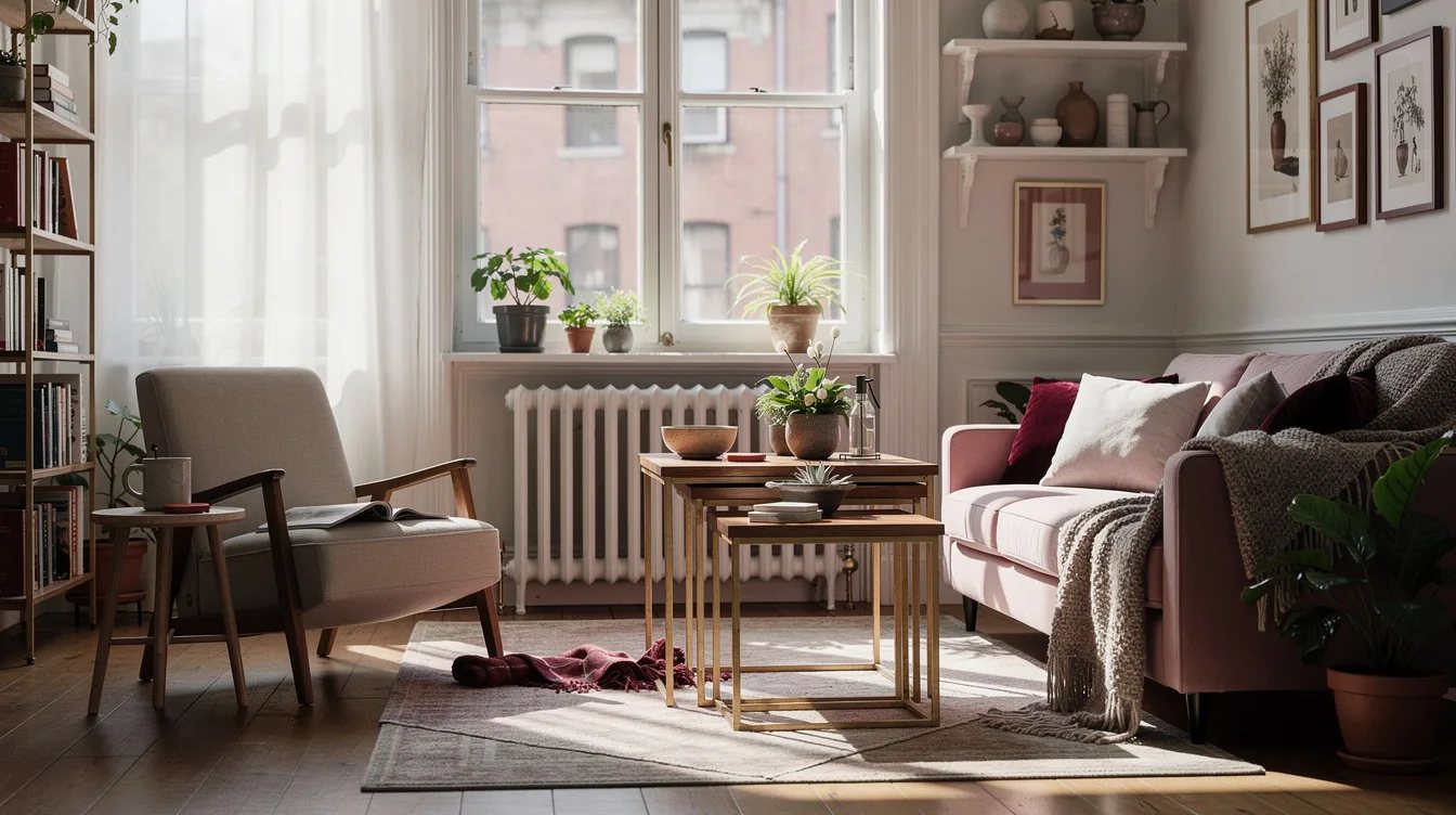 Mark the Lounge With Nested Tables