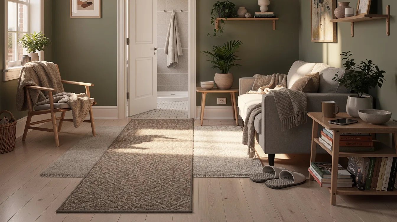 Give the Bathroom Path Its Own Runner