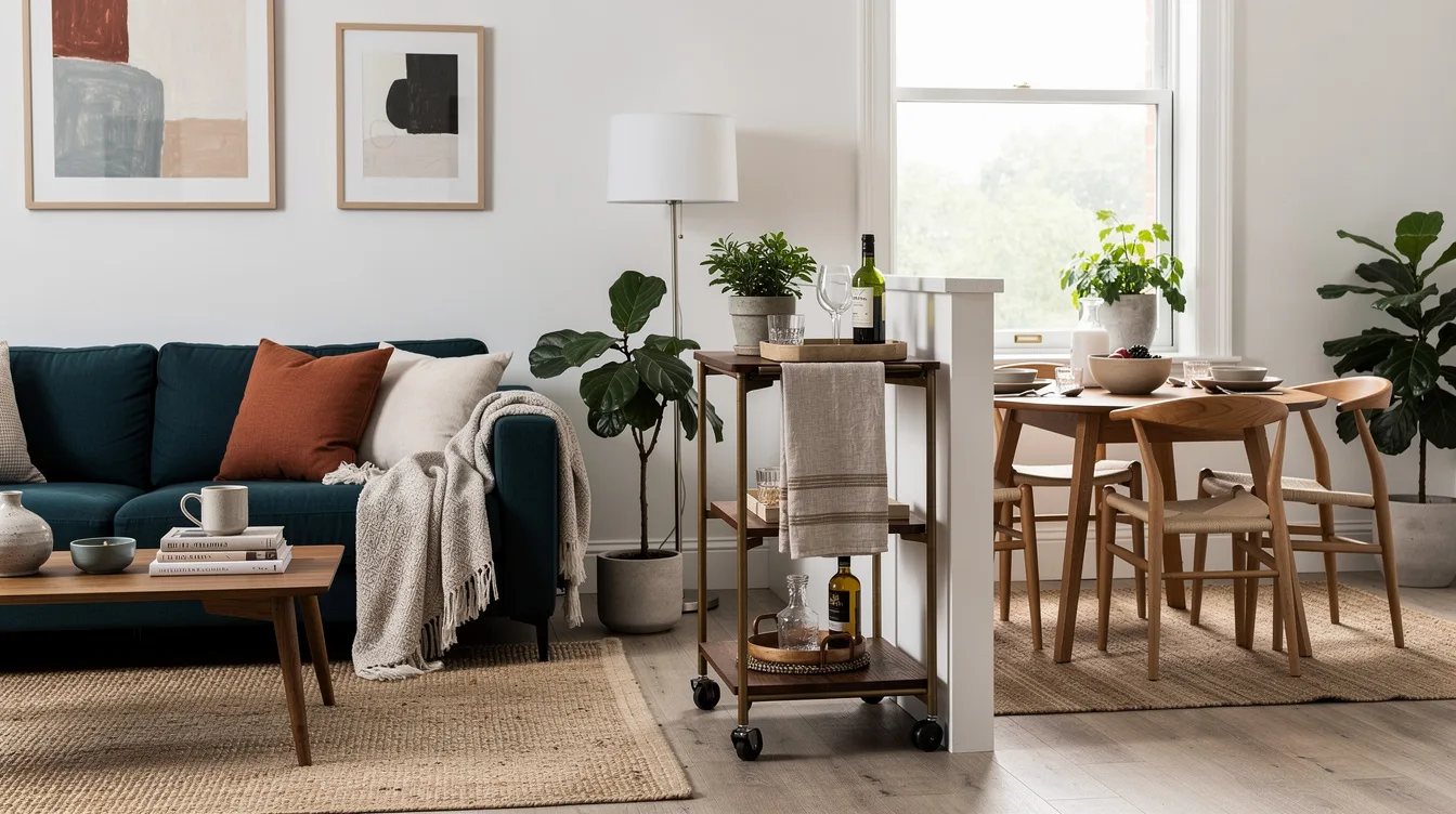 Use a Narrow Bar Cart as a Marker