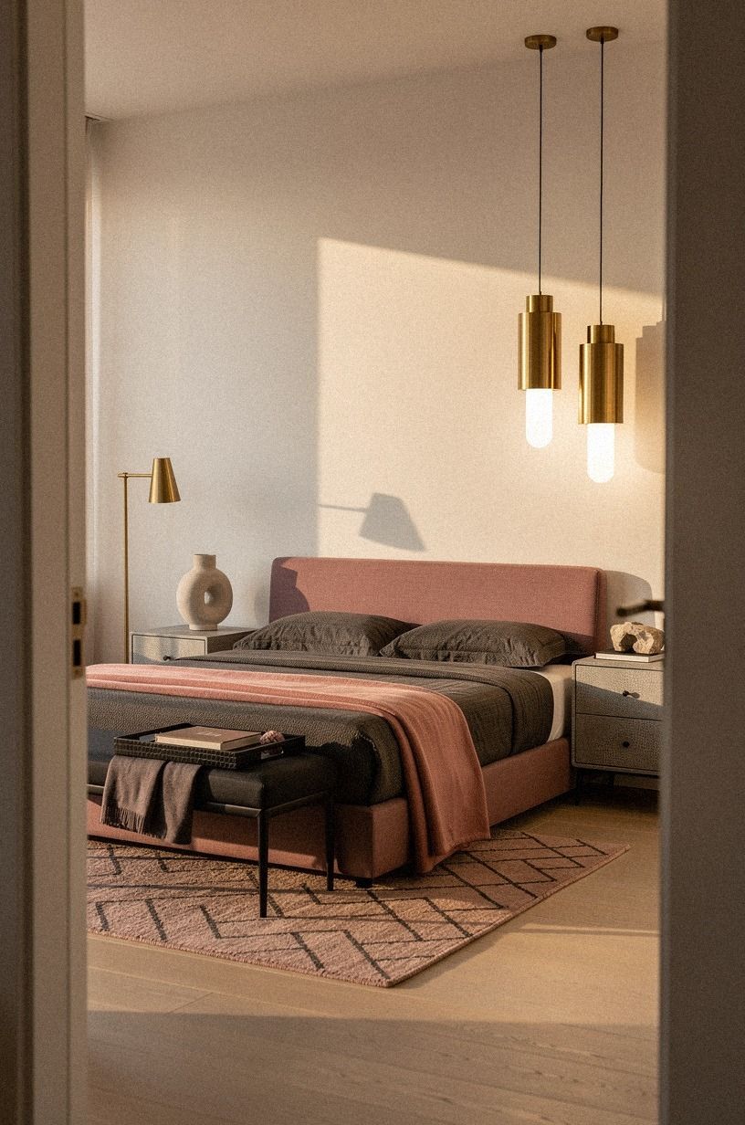 Hang the Three-Height Light Stack for a Calming Retreat