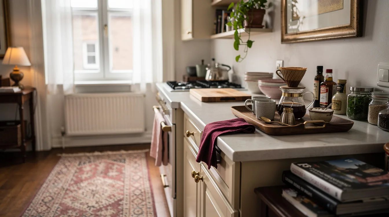 Move the Coffee Tray Before Cooking