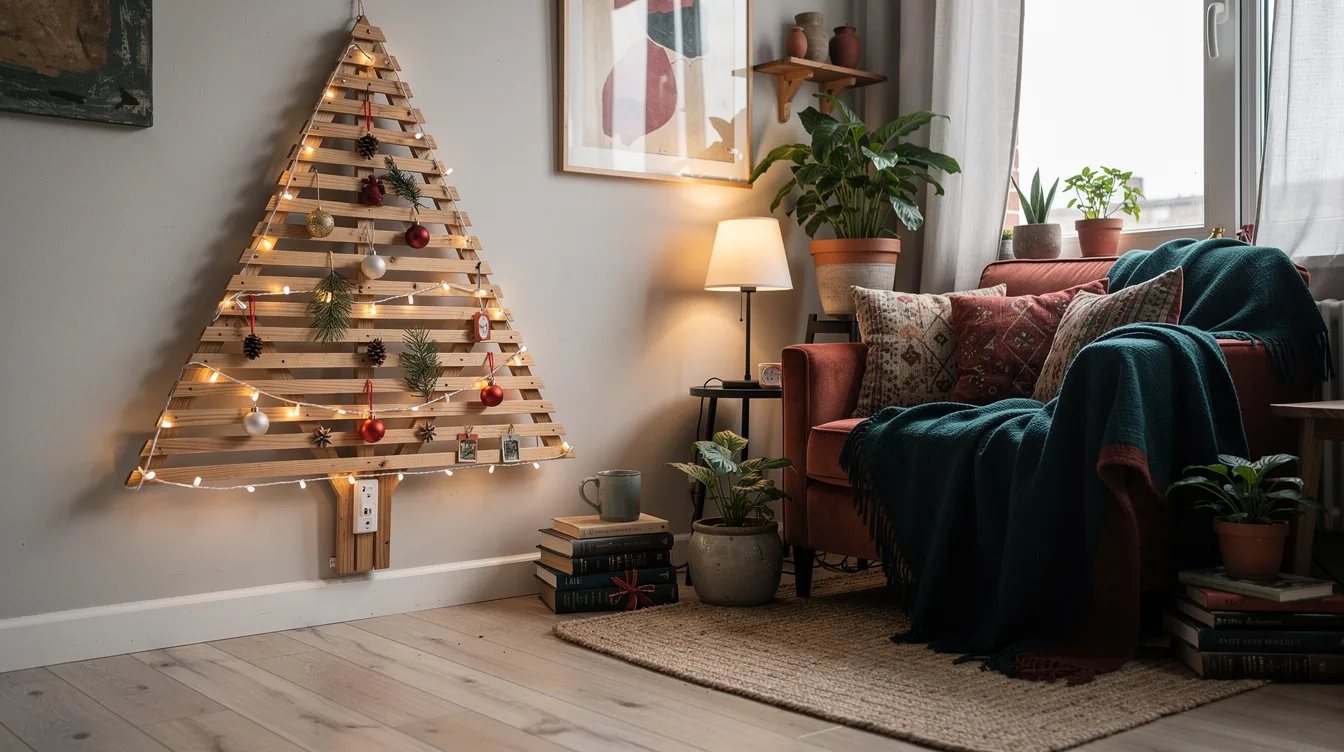 Hang an Expandable Wooden Wall Tree