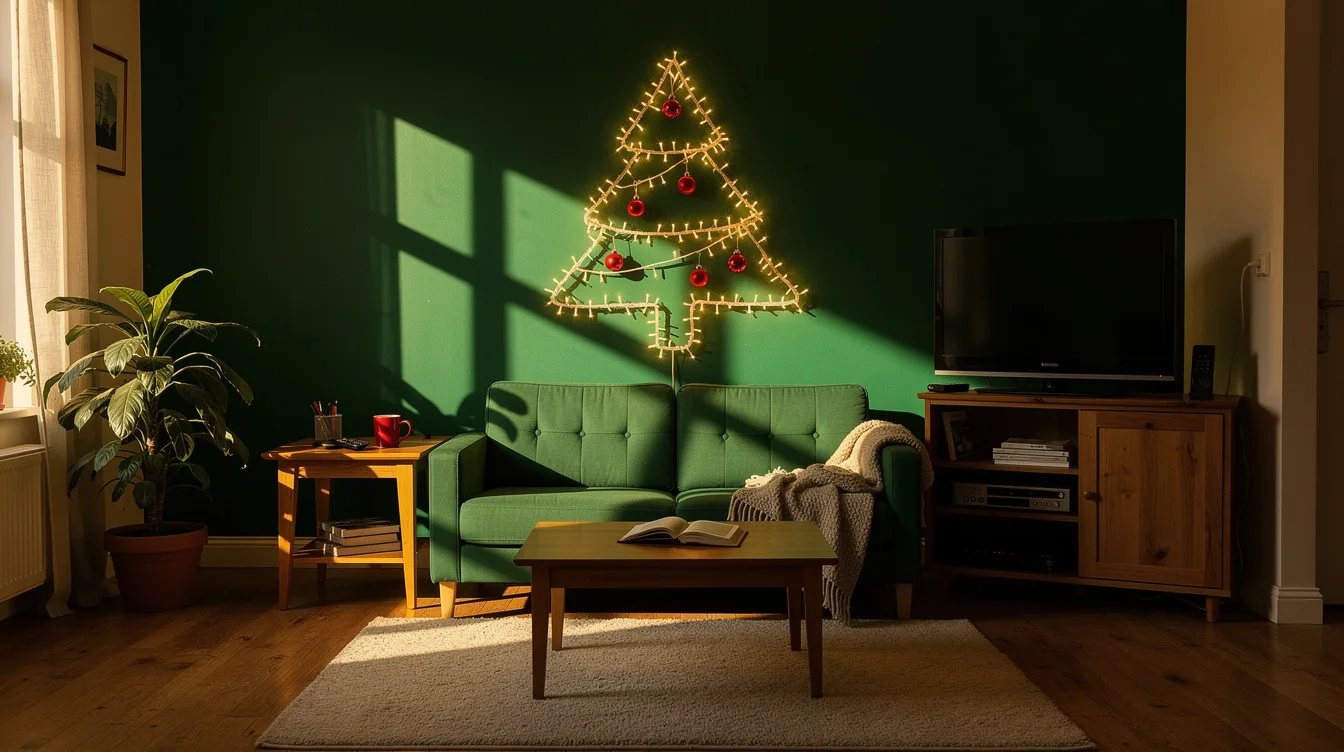 No Floor Space for a Tree? 12 Tiny Living Room Ideas That Work