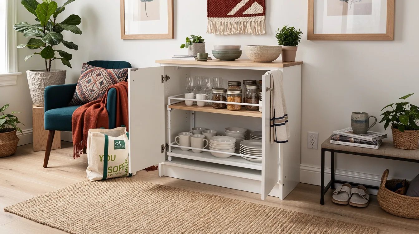 Add a Second Level With the Expandable Shelf