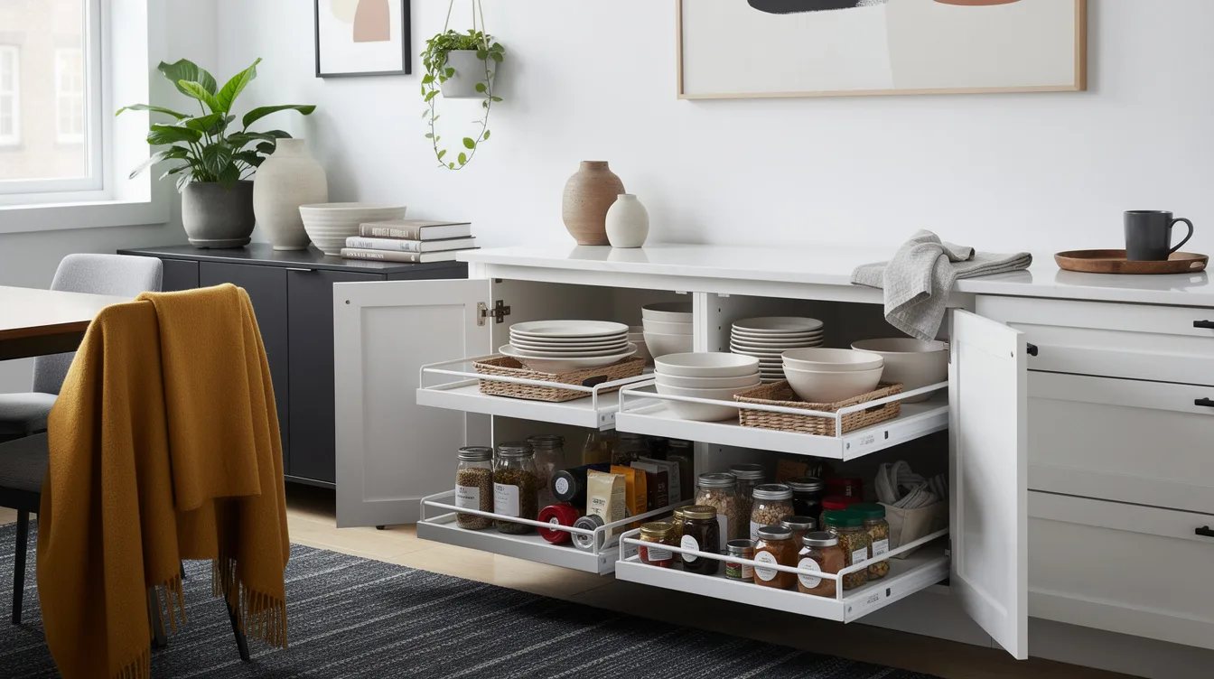 Pair Two Expandable Shelves for $24