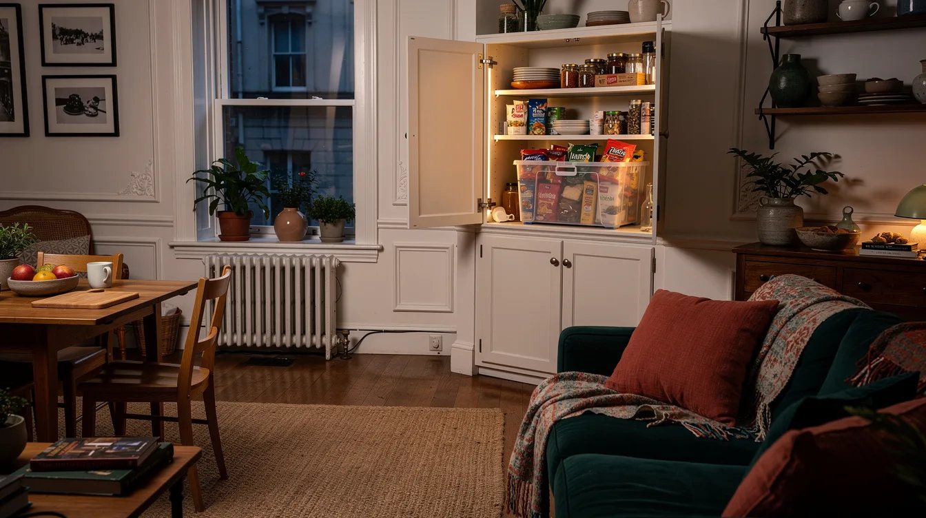 Reserve the Deepest Shelf for the Pantry Bin