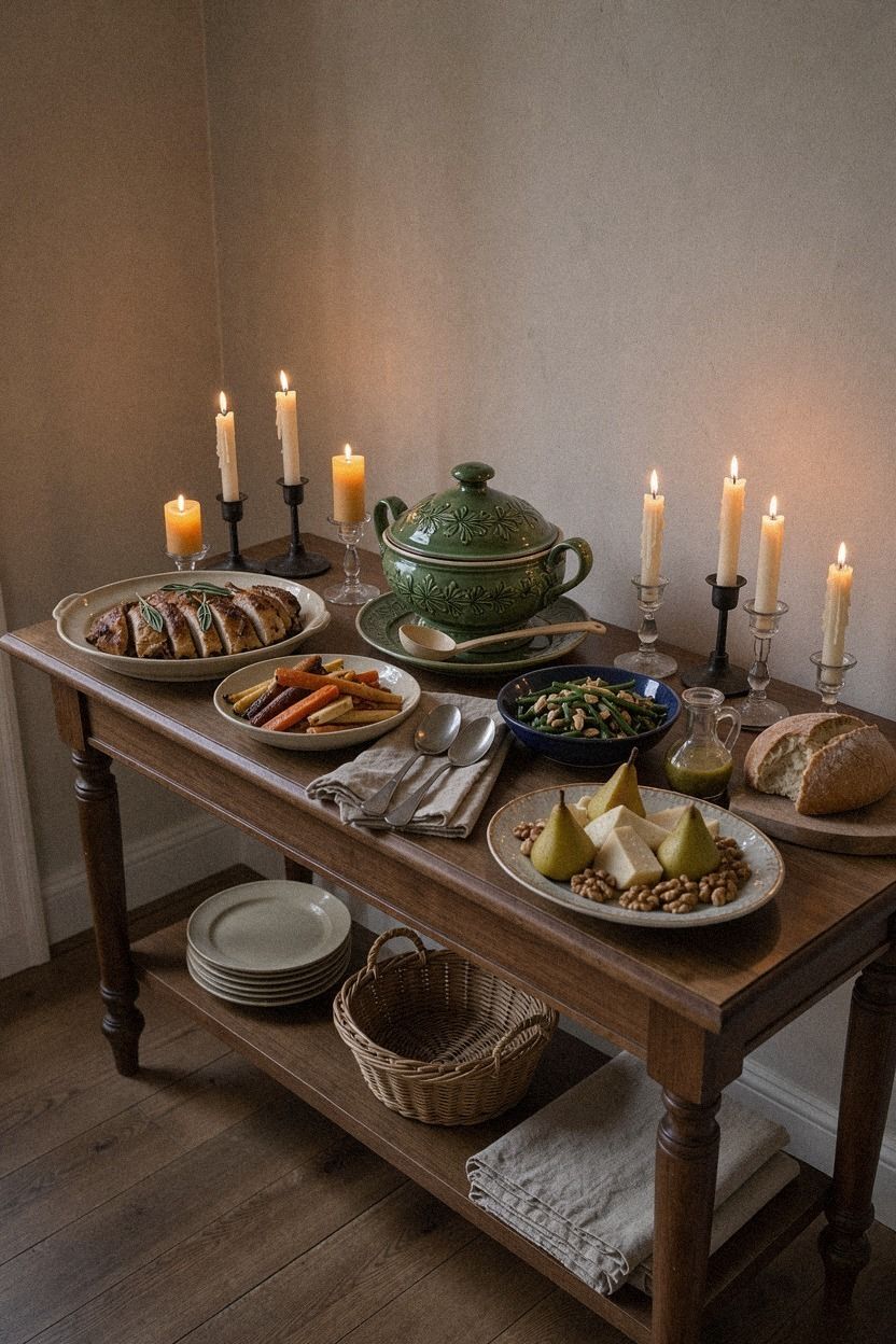 Frame the Food with the Candle Halo Method
