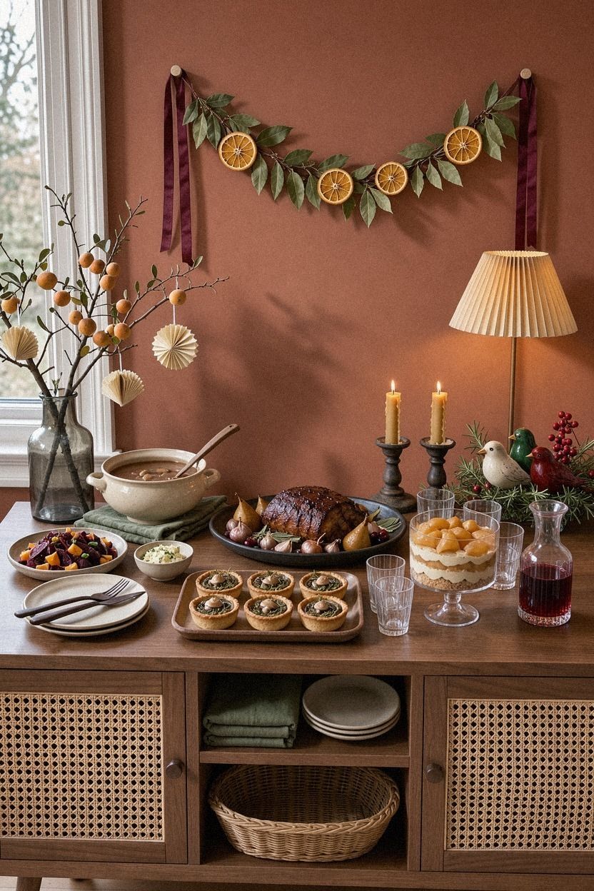 Paint the Wall Behind It, Then Let the Buffet Breathe