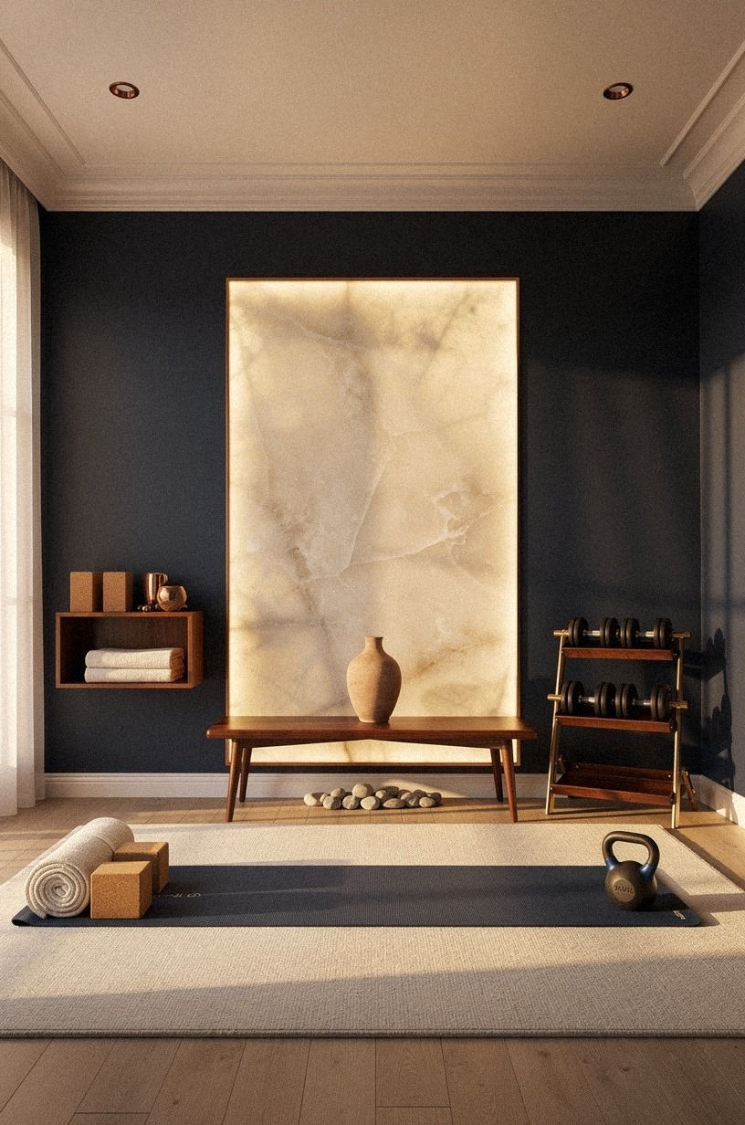 Build the Three-Zone Rule for a home yoga room