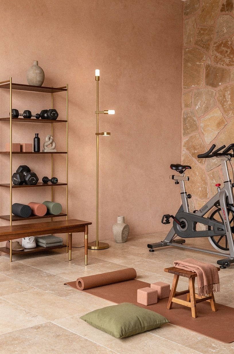 Layer the Three-Height Light Stack in your fitness area