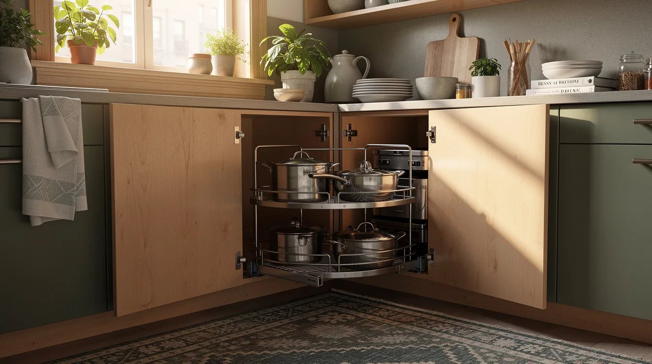 Choose Swing-Out Access for Buried Cookware