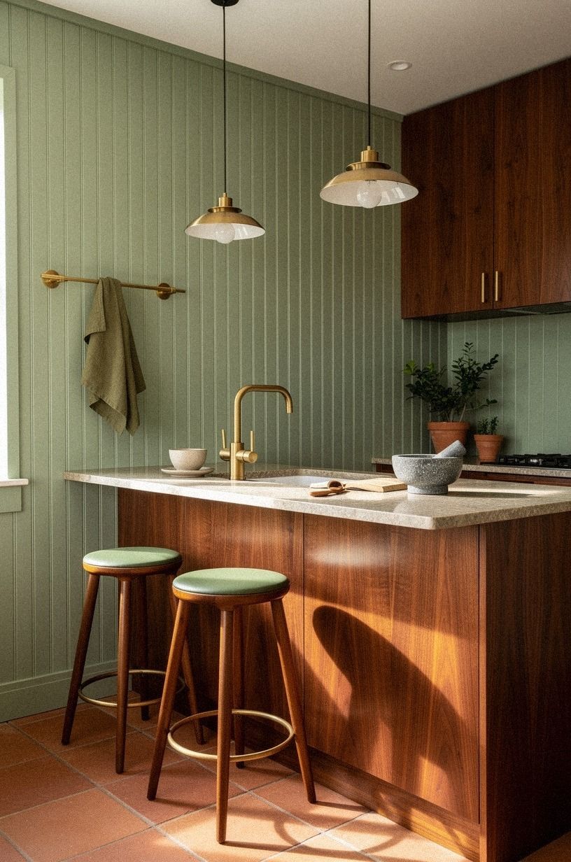 Choose Beadboard Over Busy Tile for a Small Kitchen