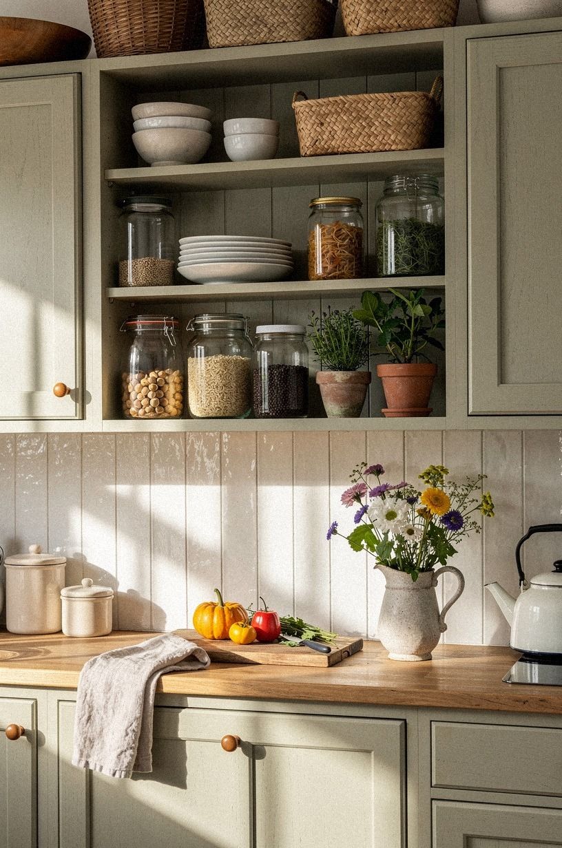 Finish With the Cottage Pantry Wall