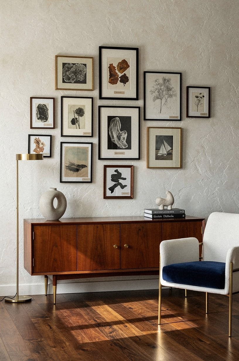 Choose collected art over matching prints