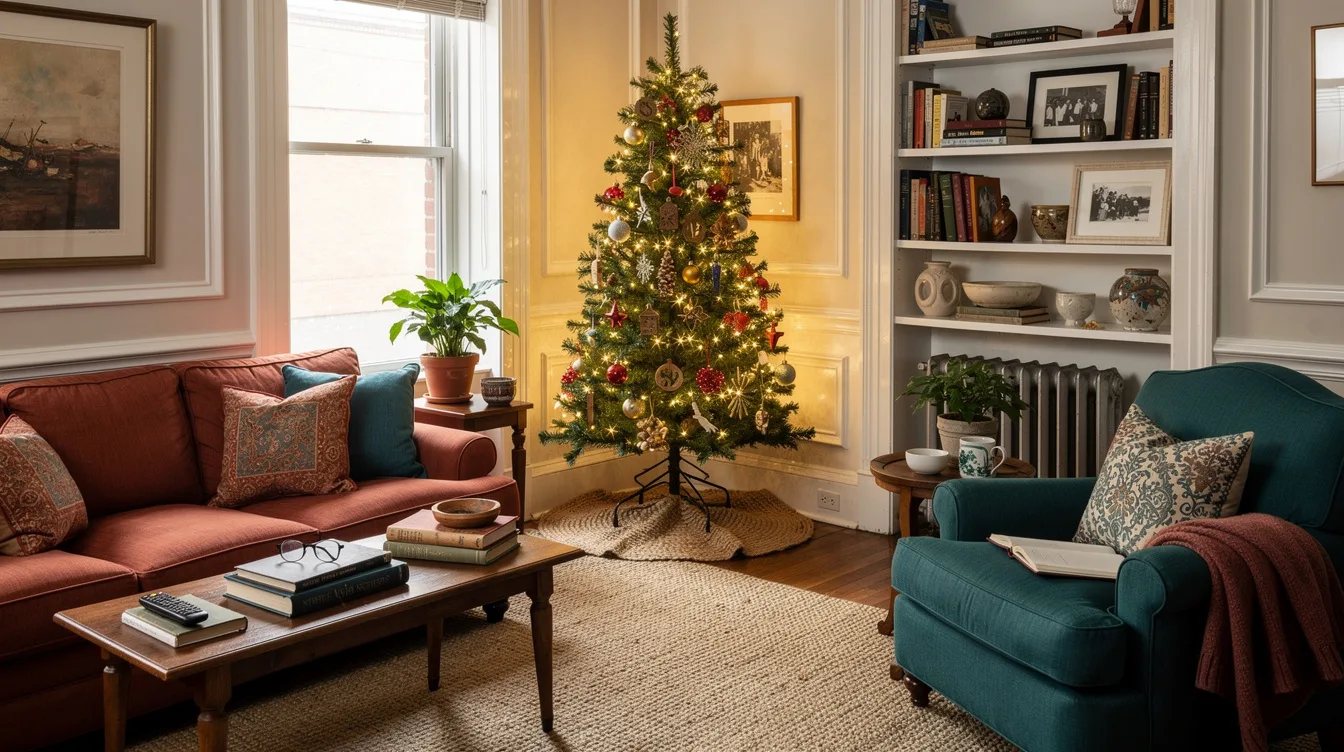 Scale Ornaments to the Narrow Branches