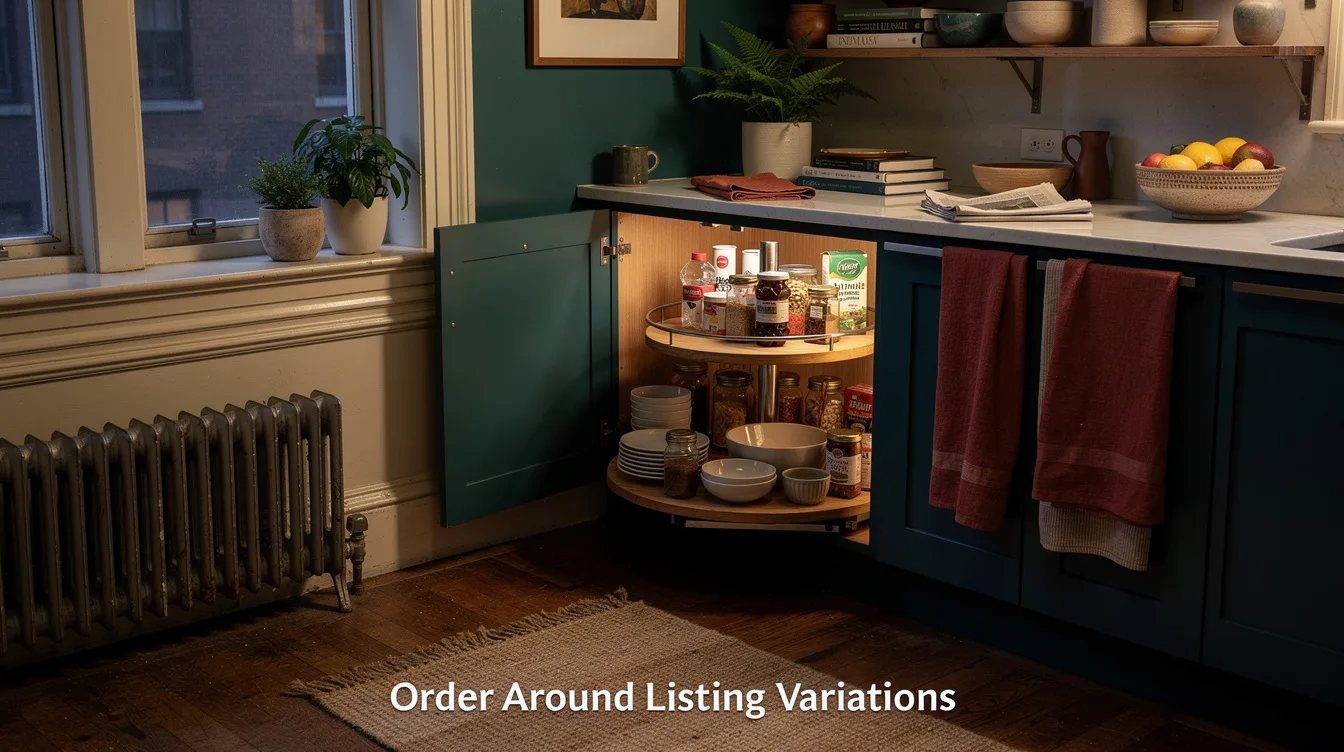 Order Around Listing Variations