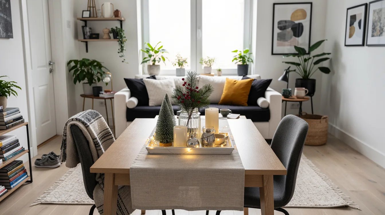Contain the Centerpiece on a Tray