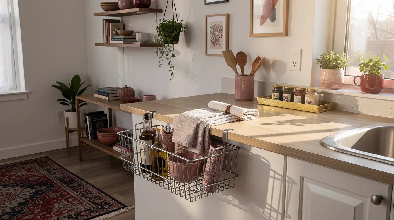 Preserve the Front Edge With a Metal Basket