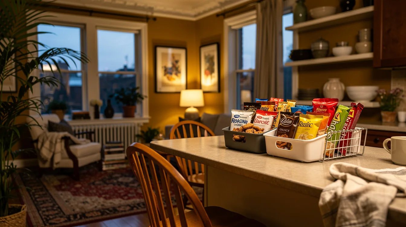 Give Wrapped Snacks Their Own Landing Spot