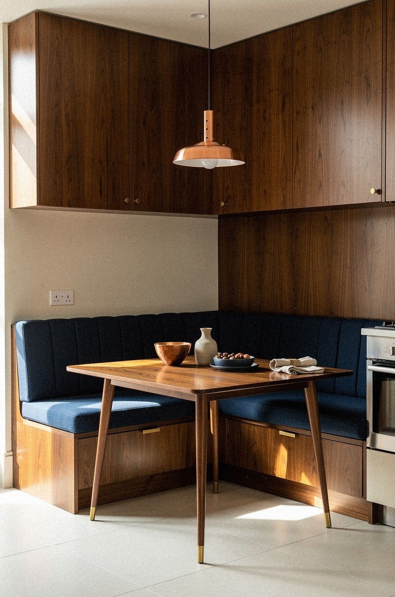 Build a Banquette Over a Freestanding Table