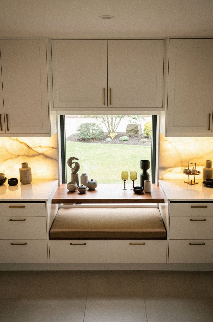 Float a Window Bench With the Light Rule