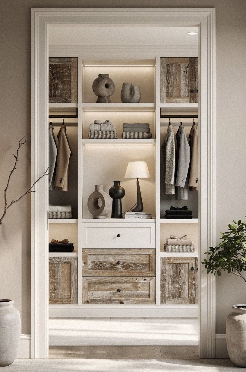 Build the Double-Hang Dressing Wall