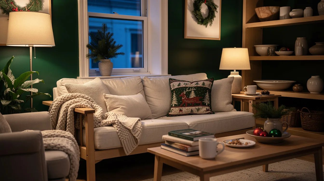 Add a Single Seasonal Pillow