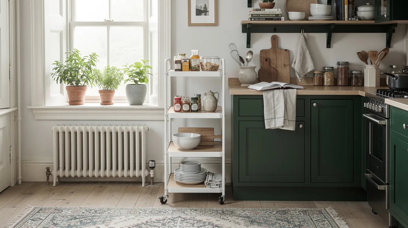 Reserve the Tall Cart for the Kitchen