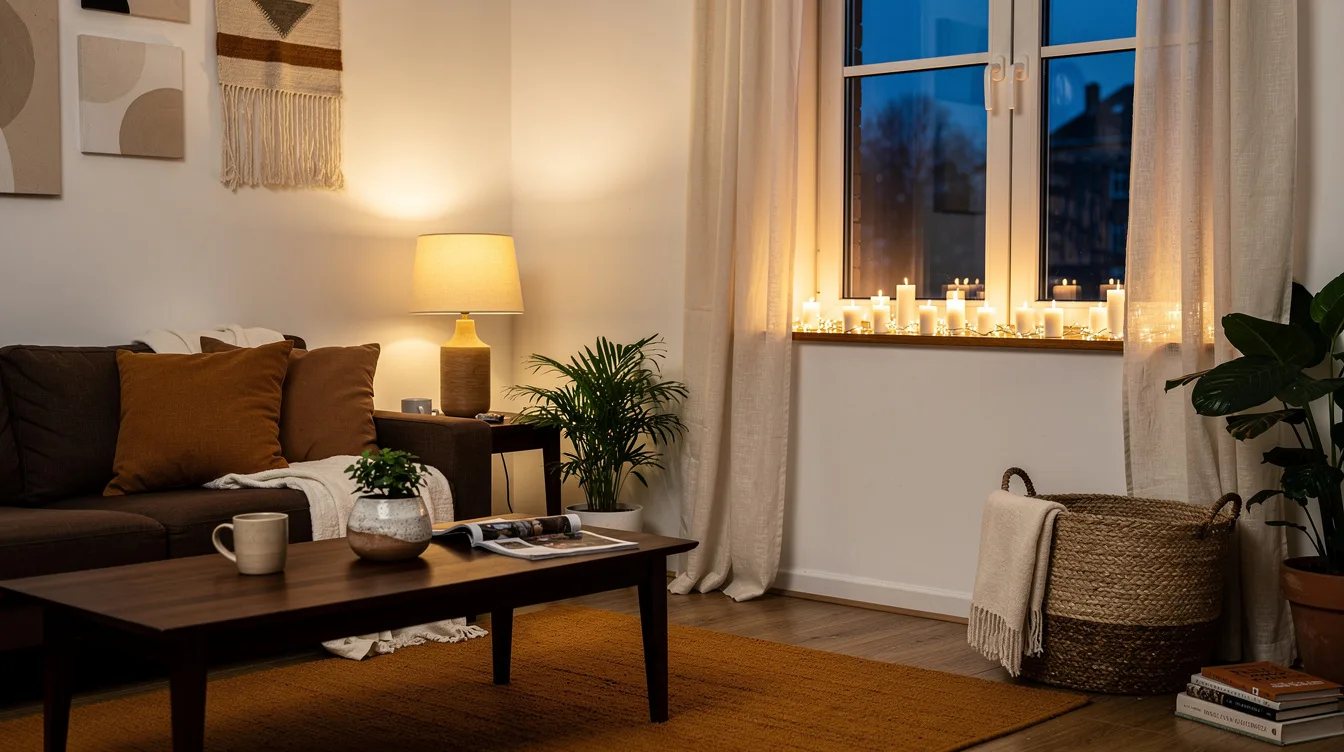 Fit Compact Candles on Shallow Sills