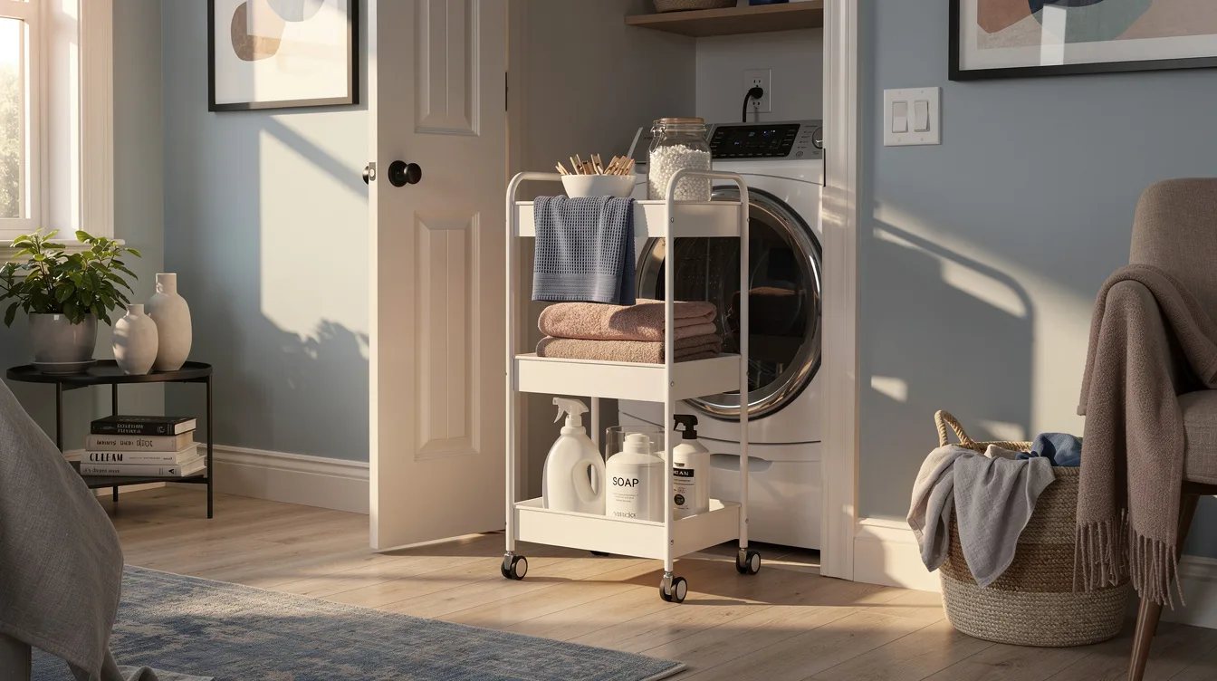 Roll in a Slim IKEA VESKEN Cart