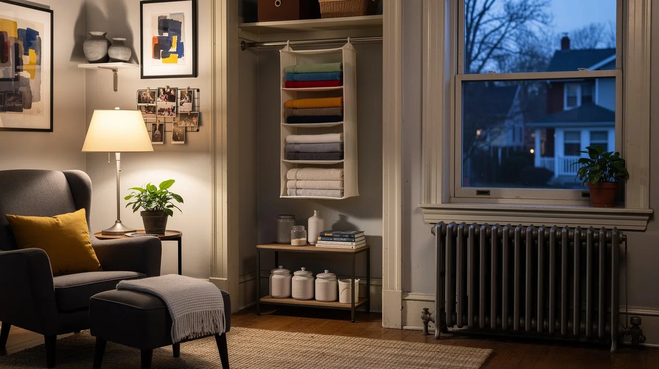 Hang the Ivory Cubby from an Existing Rod