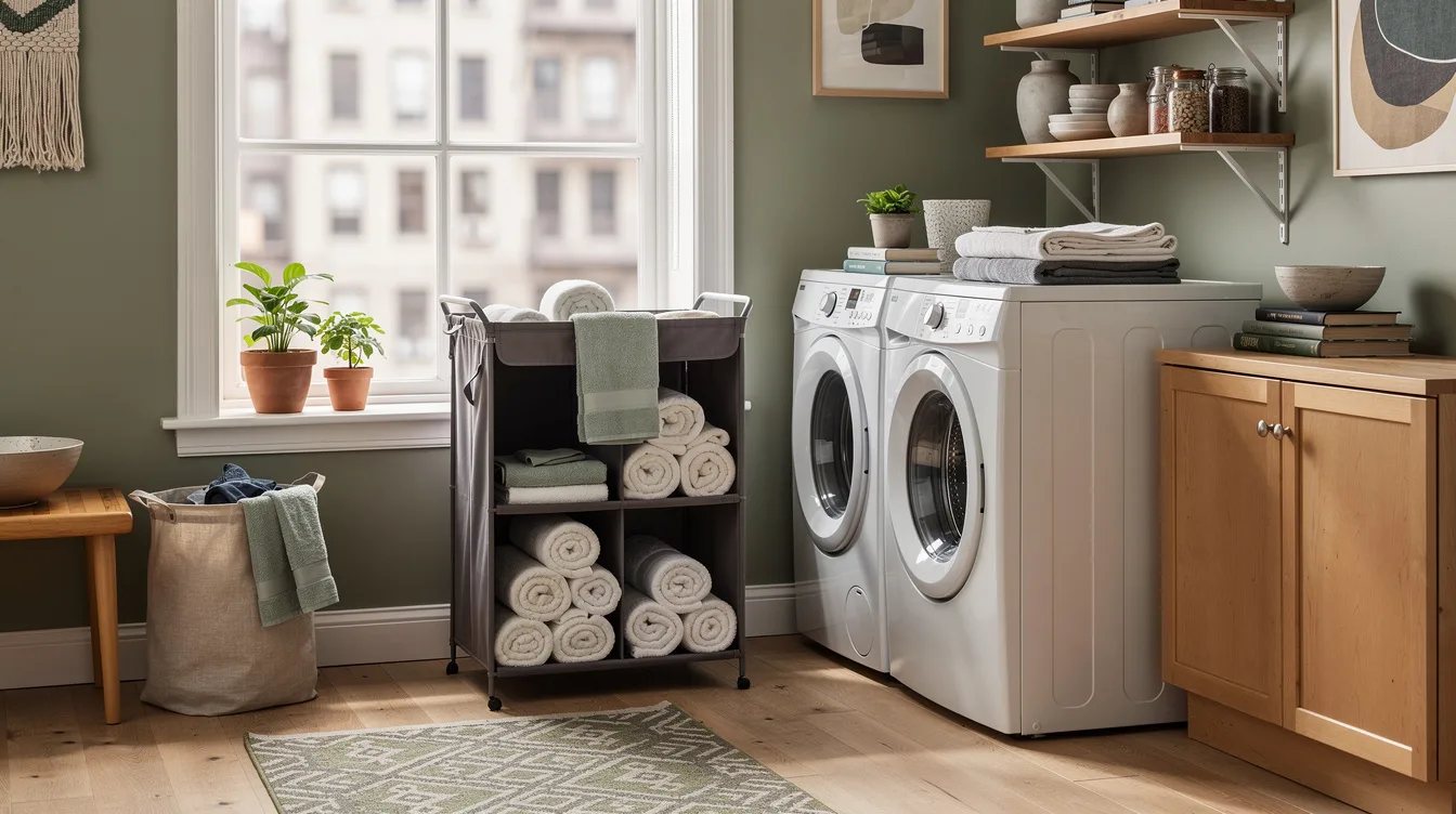 Choose the Gray Organizer for Towels
