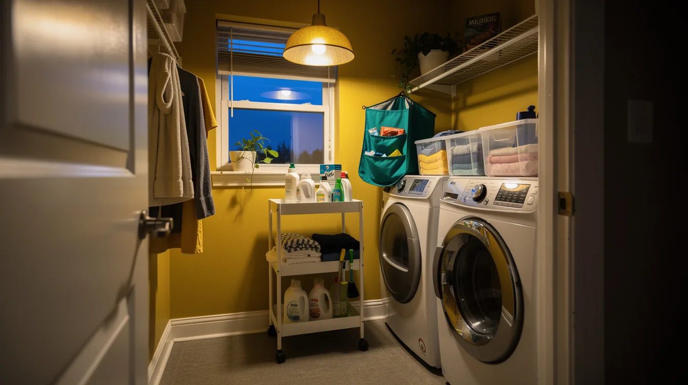 Shared Laundry Closet Chaos? These 12 Organizers Start at $5