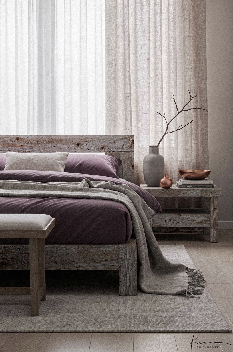 Hang Linen Drapes for a Softer Morning