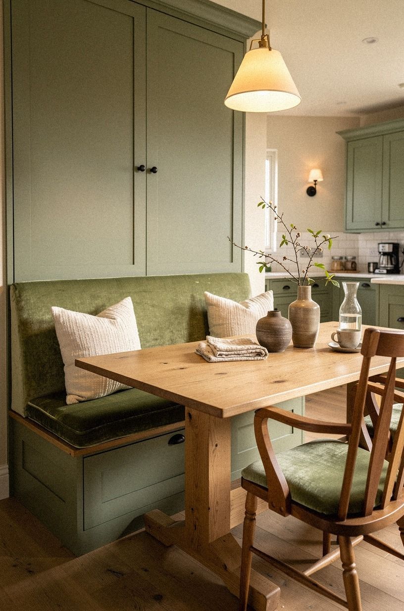 Build the Two-Wood Rule Around the Dining Nook
