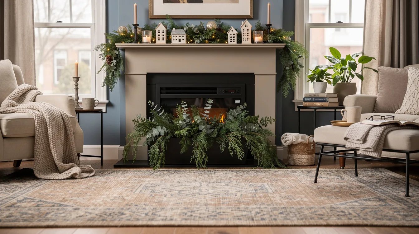 Block the Heater Outlet With Greenery