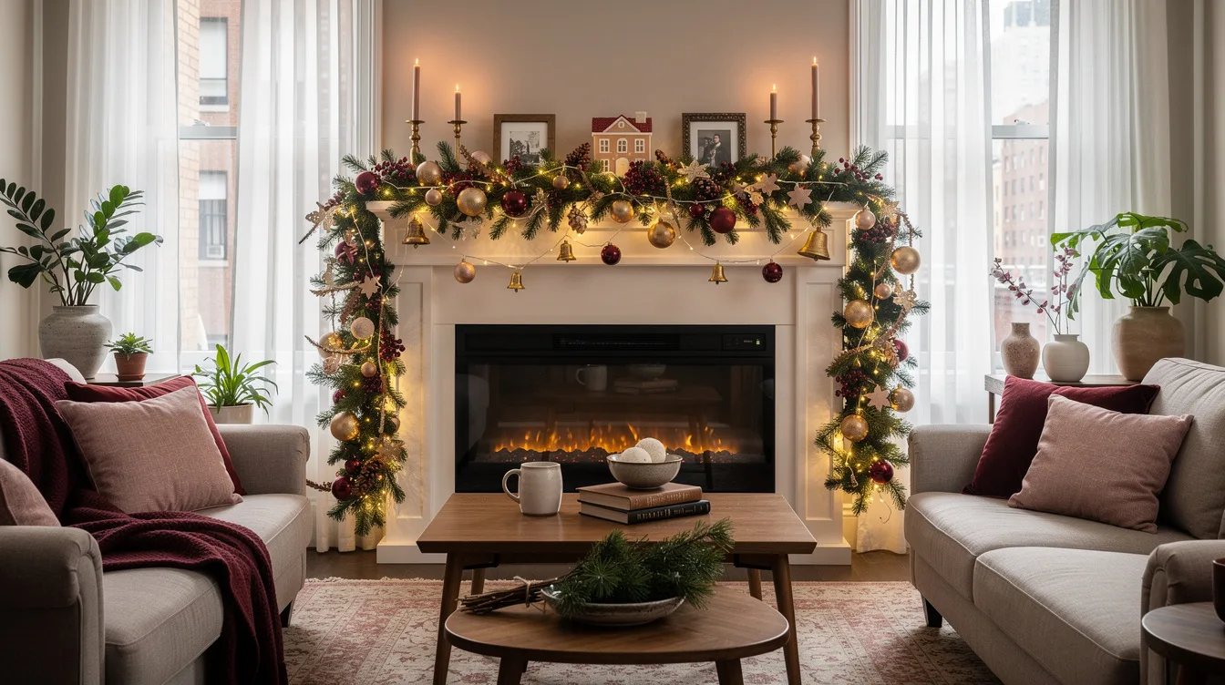 Overload a Shallow Shelf With Garland