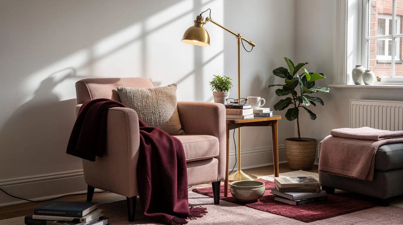 Add Task Light Beside an Armchair
