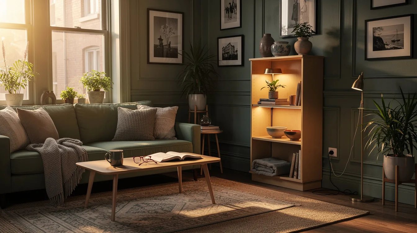 Swap Two Pieces for the $75 Shelf Lamp