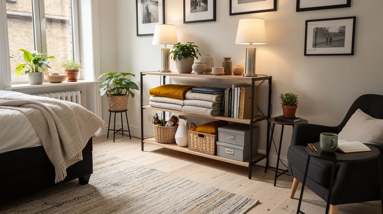 Use the Shelf for Useful Storage