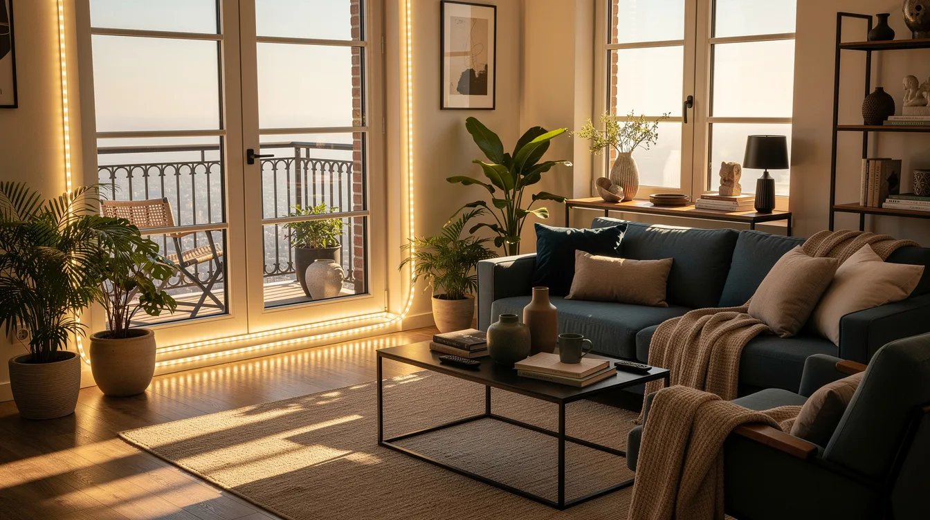 Use Rope Light for a Continuous Line